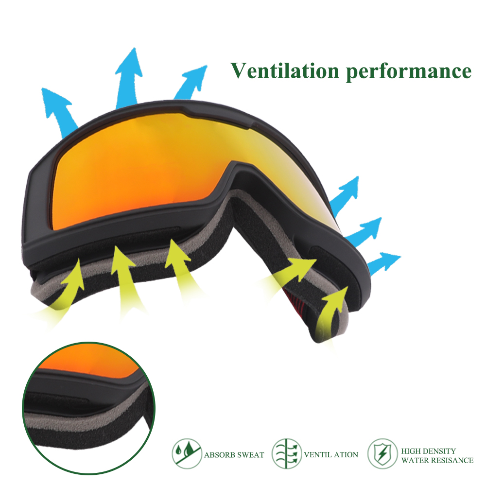 Anti Fog UV Protection Design Ski Goggles - Bang Long