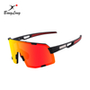 Reflective Light Weight Half Frame Running Sunglasses