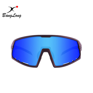 Custom Mountain Bike Mirrored Full Frame Colorful Anti UV400 Sport Sunglasses