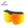 Cylinder Coating Magnetic Lens Ski Goggles For Skiing