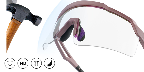 Customized Sport Sunglasses With Mirror Lens for Running - Bang Long