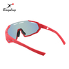 Polarized Revo Children Sports Sunglasses with 3 Interchangeable Lenses for Cycling Running