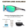 Full Rim UV400 Sport Sun Glasses for Fishing