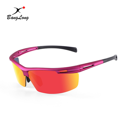 Performance UV400 Protection Sport Sunglasses for Running