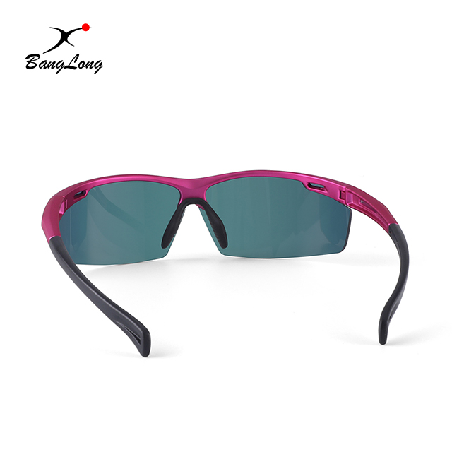 Runner wearing high-performance sunglasses on a sunny trail